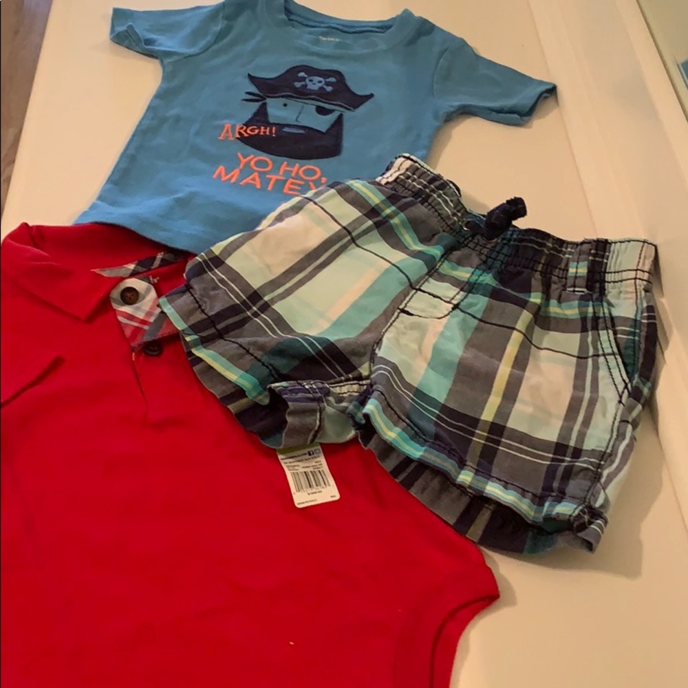 18-month boys lot (one new tagged onesie included)